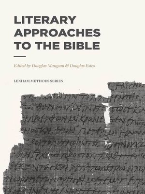 cover image of Literary Approaches to the Bible
